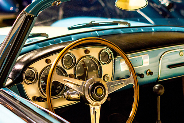 exhibit car interior